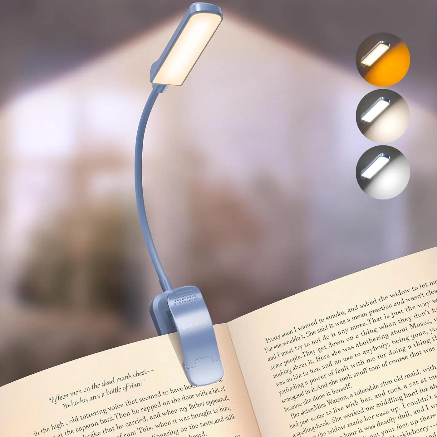 Leselampe Buch Klemme mit 13 LEDs – 70g Leselicht