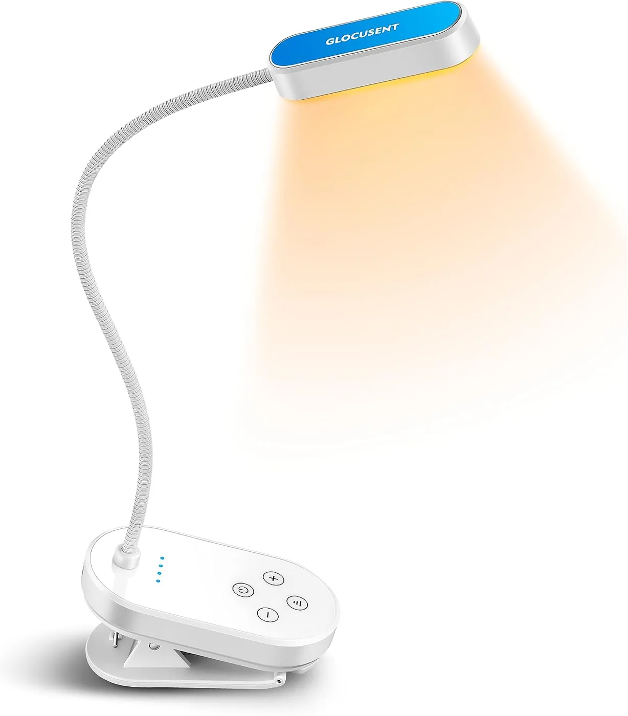 Mini Wiederaufladbare Buchlampe mit Klemme