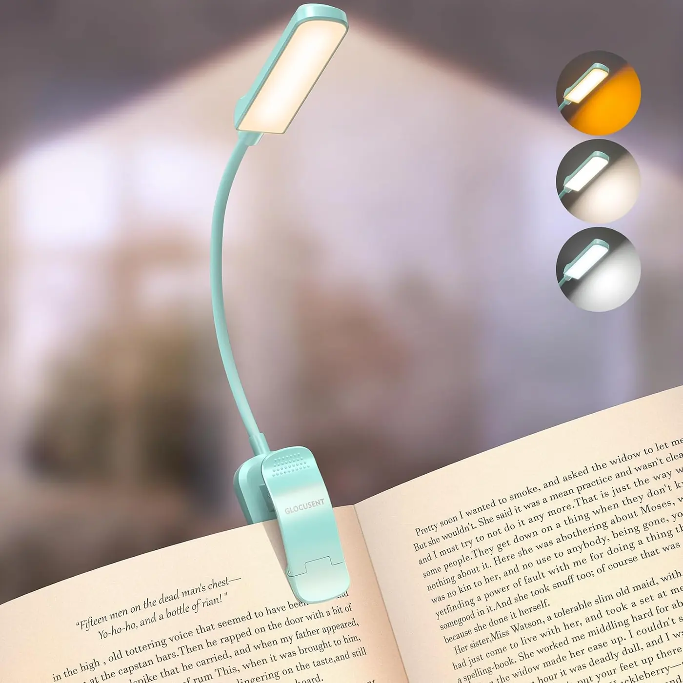 Leselampe Buch Klemme mit 13 LEDs – 70g Leselicht