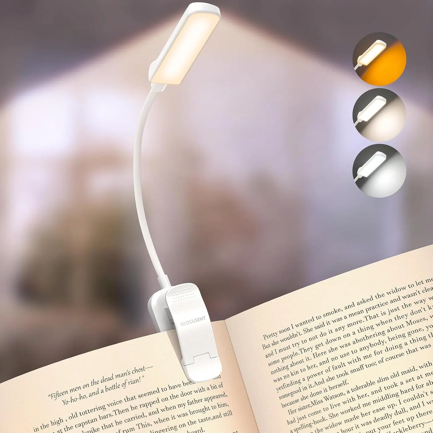 Leselampe Buch Klemme mit 13 LEDs – 70g Leselicht