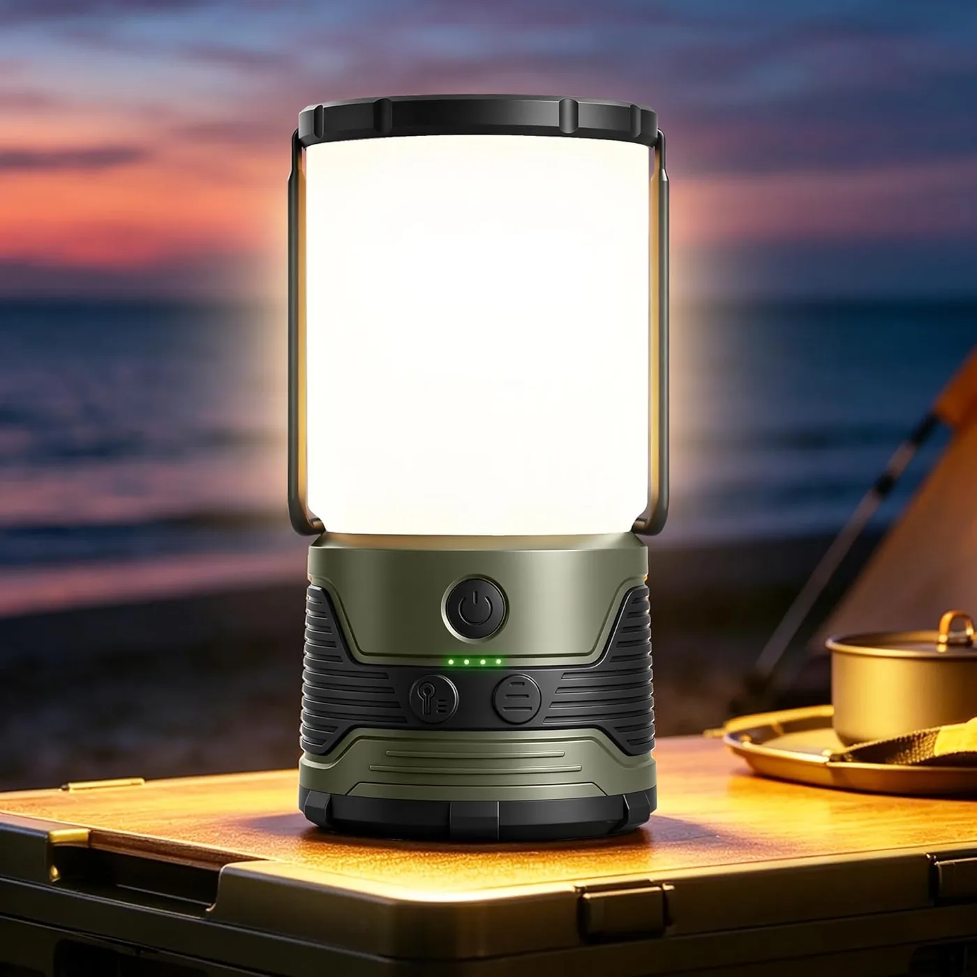 Campinglampe Aufladbar mit Umgekehrtes Laden