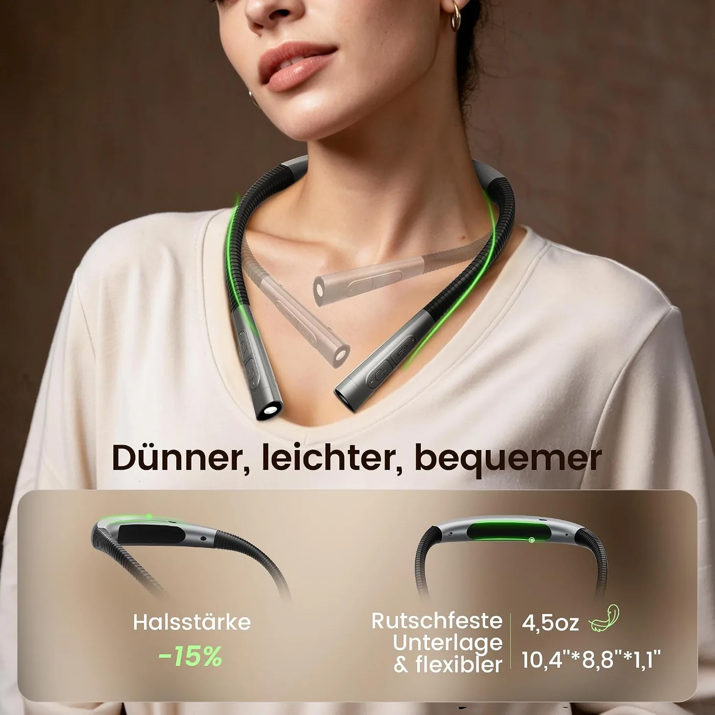 Leselampe Hals – 5 Farben Ansicht