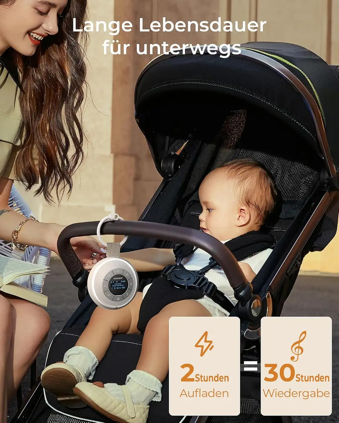 White Noise Machine: Tragbar mit 62 Sounds Ansicht