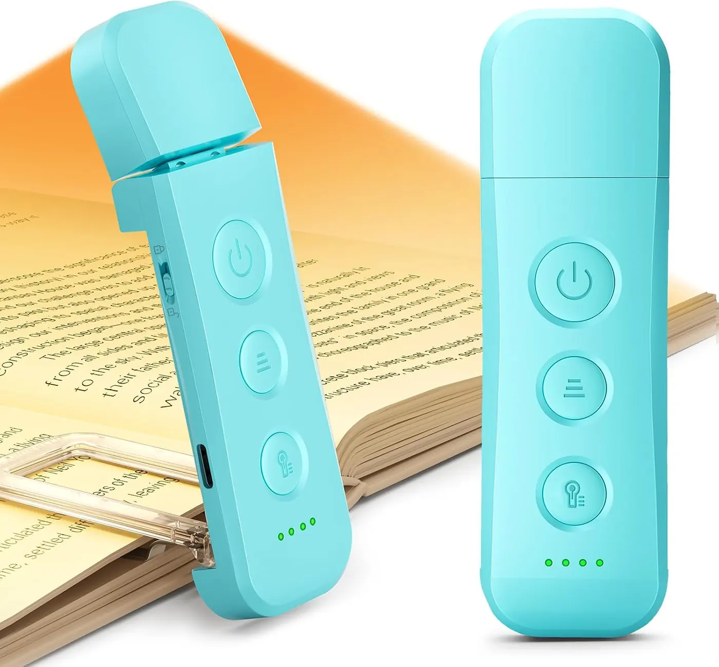 Verbesserte 12 LED Leselampe Buch Klemme