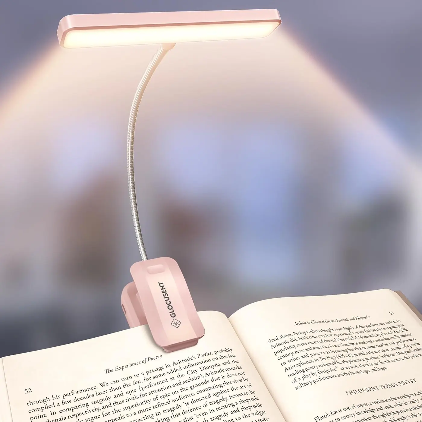 Leselampe Buch Klemme 26 LEDs – Buchlampe mit Größere Lichtquelle
