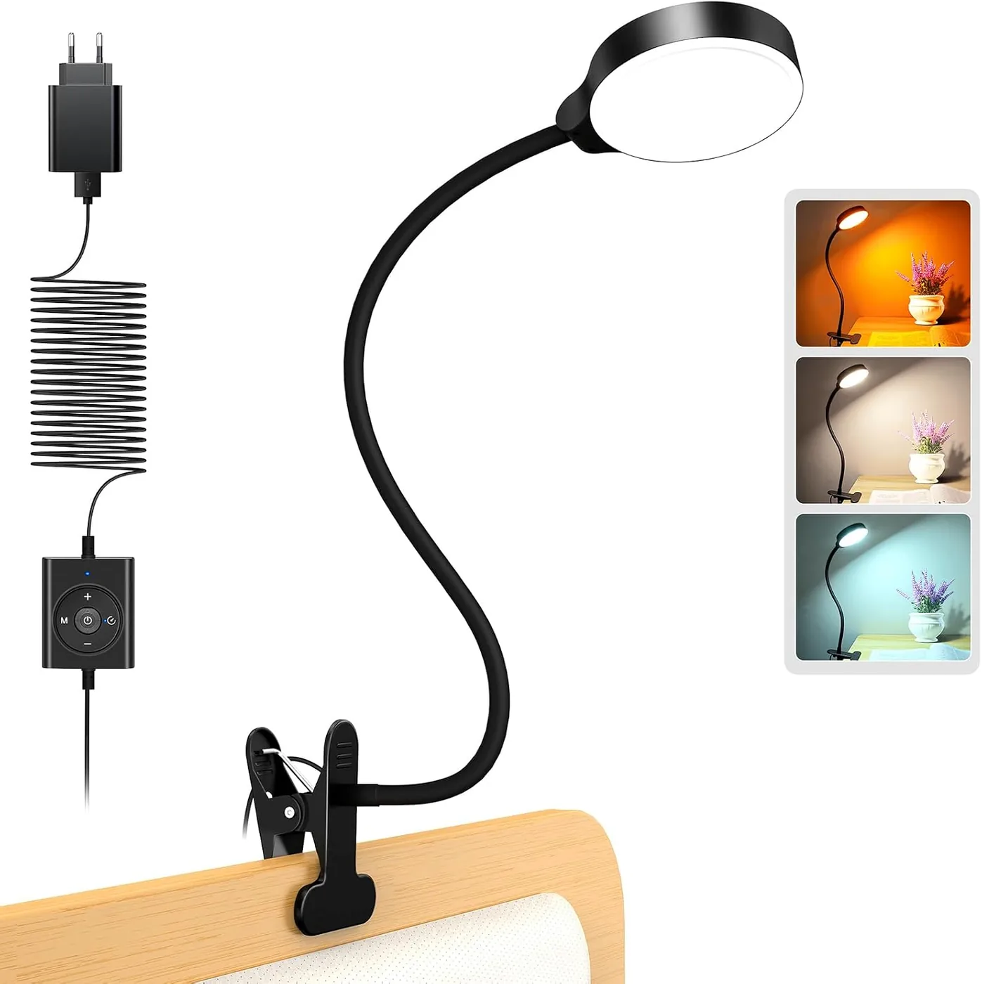 5W Leselampe – 36 LED Leselampe Bett